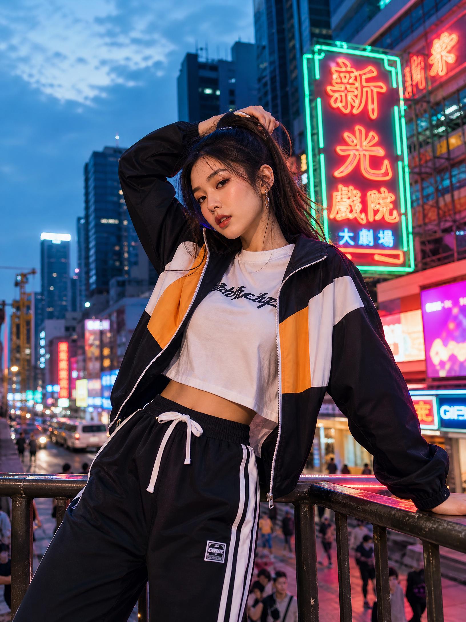 丝瓜视频城市夜景短视频拍摄视频演示后期剪辑封面